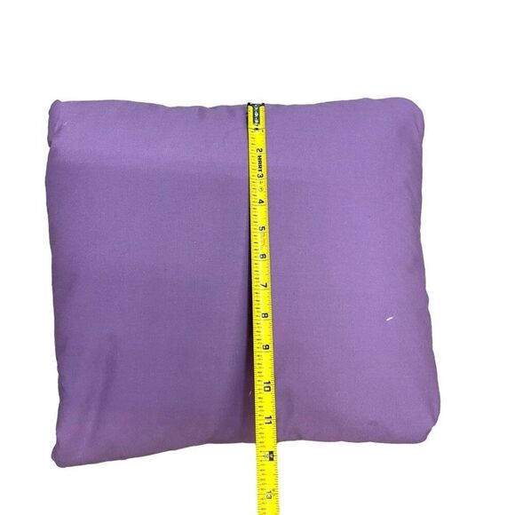 Handmade Patchwork Pillow quilt Quillow Sunbonnet Sue Lavender Purple Cozy NEW - Picture 4 of 8